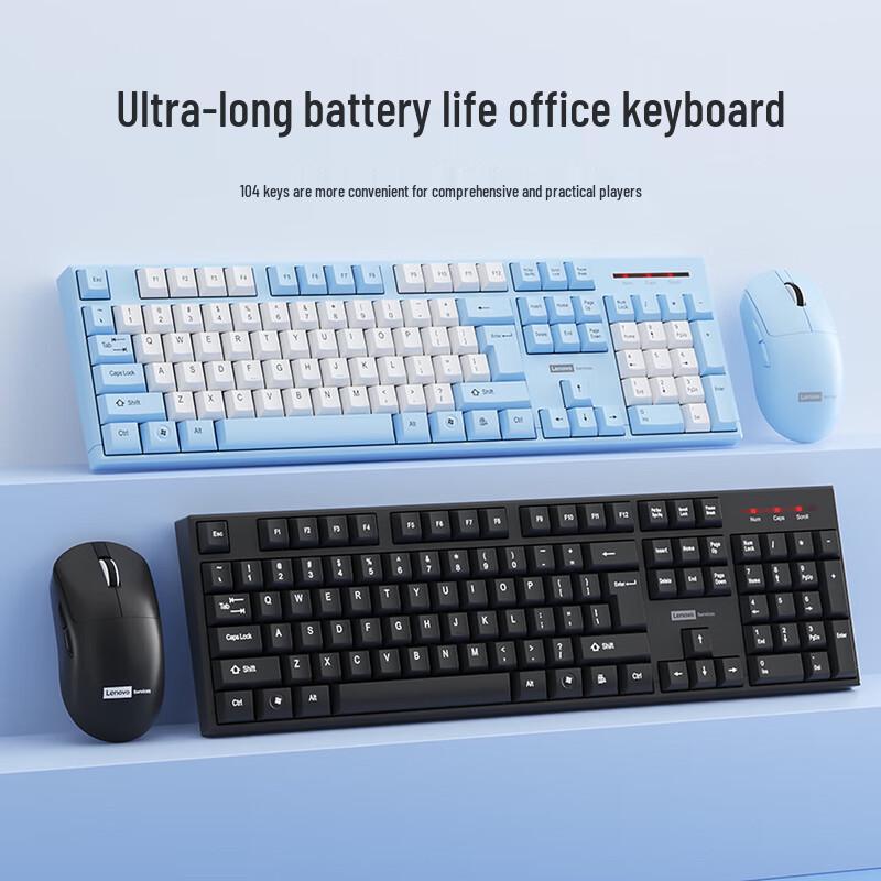 Lenovo PG61 Wireless Keyboard and Mouse Combo