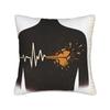 Pillow Case Angine de poitrine Polyester Pillow Cover  Novelty Cushion Cover Graphic Pillowcases For Office Car Home Decorative