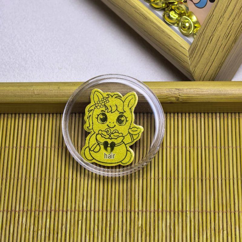 Year of the Horse 999 Pure Gold Cartoon Phone Sticker Series with Adhesive