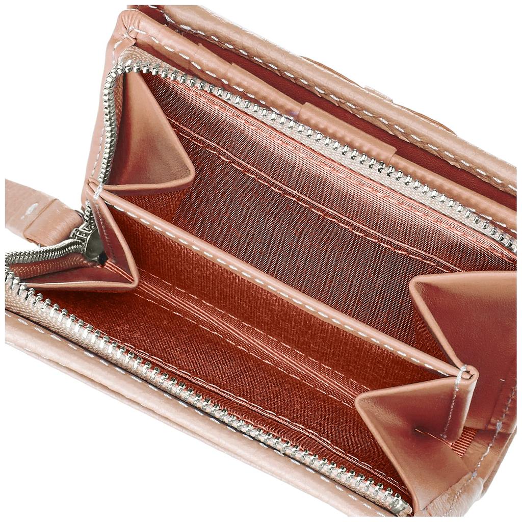 NINA NINA RICCI Venus Perse Bifold Wallet, 35-3102, Women's, Light Pink, One Size