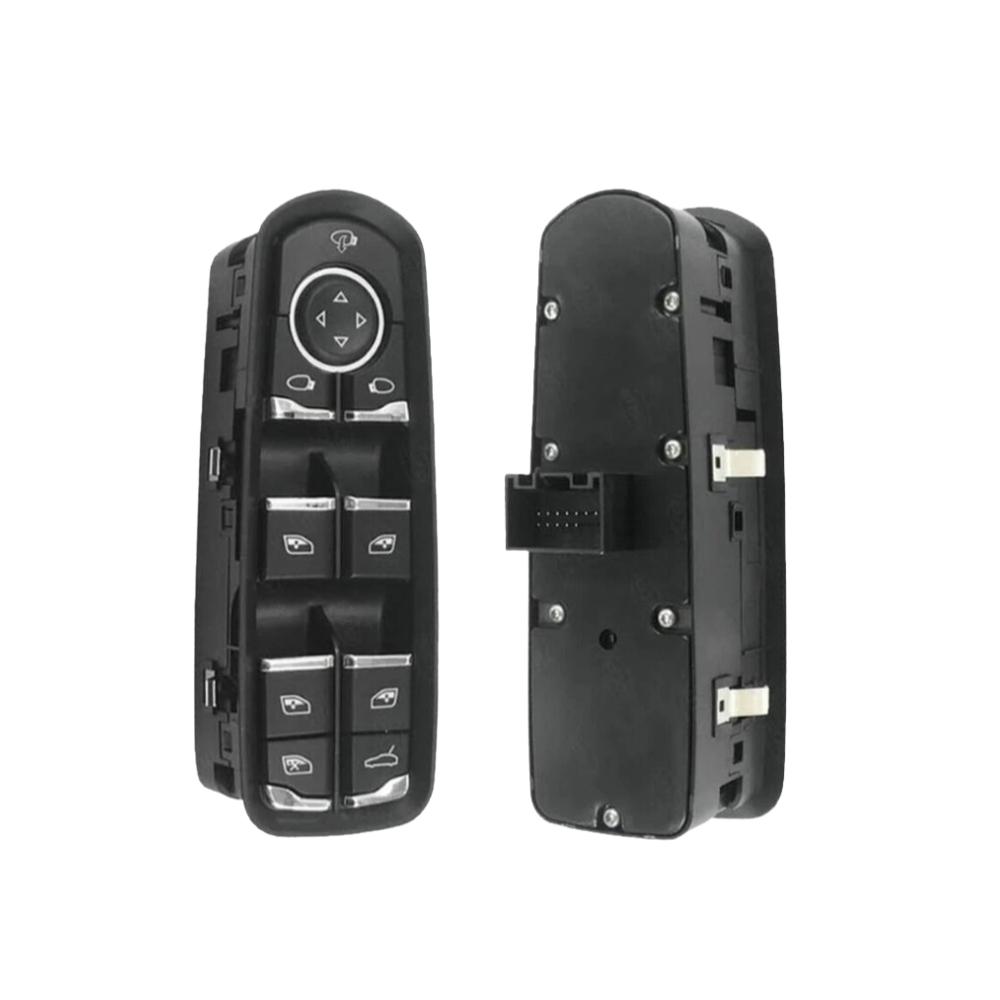 Car Front Left Electric Power Window Switch Button For Porsche Cayenne Macan Panamera 2011 2012 2013 2014 2015 2016 2017 2018 Window 10 Button
