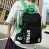 School bag High school student school bag Men's and women's large capacity fashion popular backpack Leisure sports Junior high school student backpack