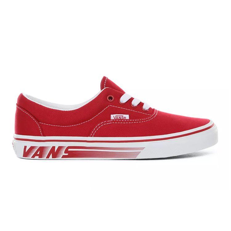 Vans Era Canvas Low Top Skate Shoes Kids Sneaker Red VN0A4UHX0JS