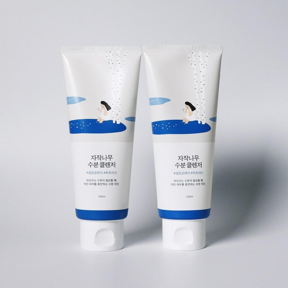 

Round Lab Birch Moisture Cleanser Cleansing Foam, 150ml, 2 pieces