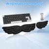 Angel Wing Keyboard Wrist Rest Ergonomic Wrist Support Pad Silicone Mouse Wrist Rest Laptop Wrist Cushion for Office Gaming
