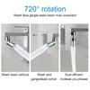 Stainless Steel Nozzles Faucet Water Saving Kitchen Faucet Universal Faucet Splash-Proof Swivel 720° Rotation Kitchen Faucet