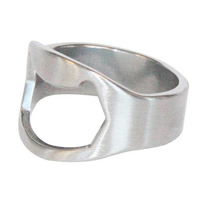 1Pc Creativo Acciaio Inossidabile Bar Strumento Birra Portatile Anello Apribottiglie