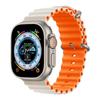 Ремешок из двухцветного силикона Apple Marine для часов 8/7/SE/Ultra Sports