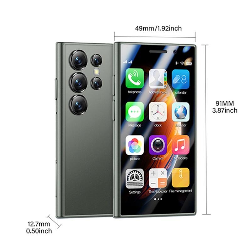 Soyes S23 Pro 4G Mini Smartphone 3.0inch MT6737 Dual SIM 2GB RAM 16GB ROM Android 9.0 Face Recognition 1950mAh 5MP Camera Fashion CellPhone