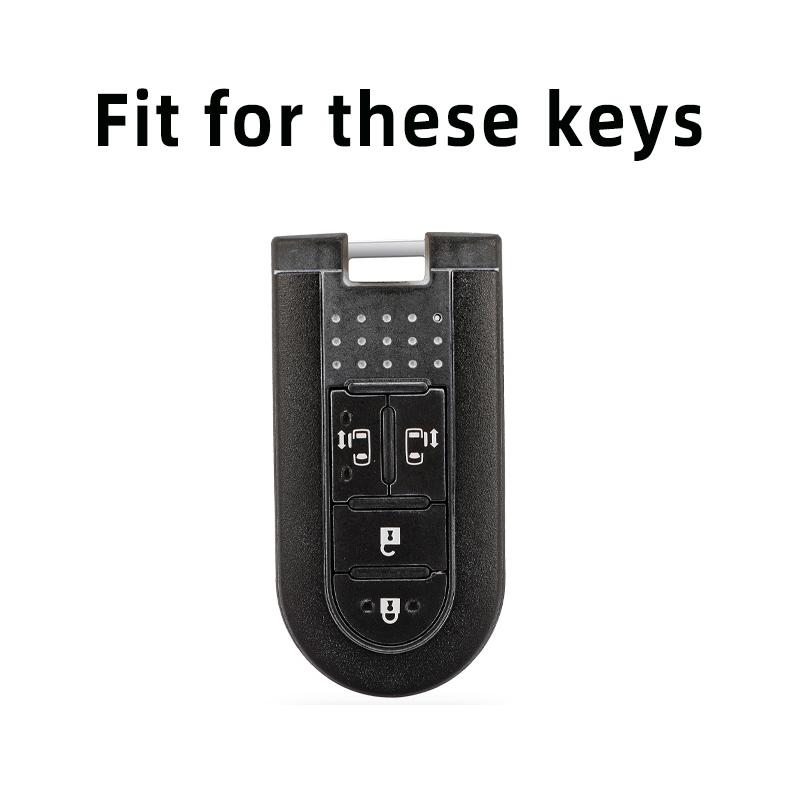 TPU Remote Key Case Cover Shell Fob Protector For TOYOTA ROOMY TANK for DAIHATSU LA600S LA610S LA150S MOVE 2015 - 2019