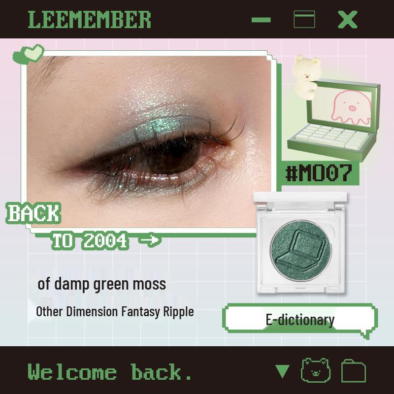 Lychee Meng Bear Dreamcore Lemon Hard Candy Shimmer Eyeshadow and Multi-Use Highlighter.