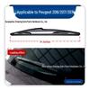 Compatible Rear Wiper Blade Rubber Strip for Peugeot 307, 206/207, 2008/3008/4008/5008