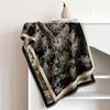 Luxury Brand Cashmere Women Floral Print Scarf Winter Warm Shawl and Wrap Bandana Pashmina Female Foulard Blanket Poncho