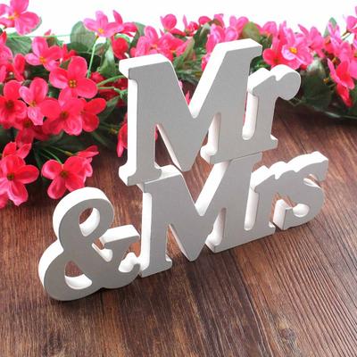 Exquisite Wooden Wedding Decor Letters Unique And Lovely Wedding Decorations Married Wedding Mr Mrs