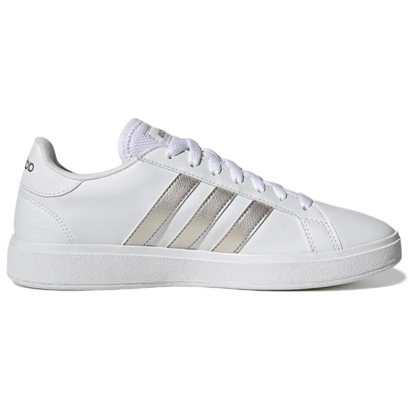 Adidas Neo Grand Court 'White Platinum Metallic' Women's Sneakers GW9263