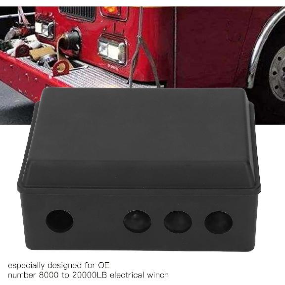 Winch Control Box, Winch Controller Housing Box for 8000 to 20000LB Electric Winch