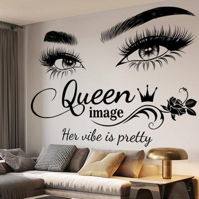 Queen's Image Wall Sticker Living Room Bedroom Background Wall Sticker Sofa Arrangement Background Decorative Sticker