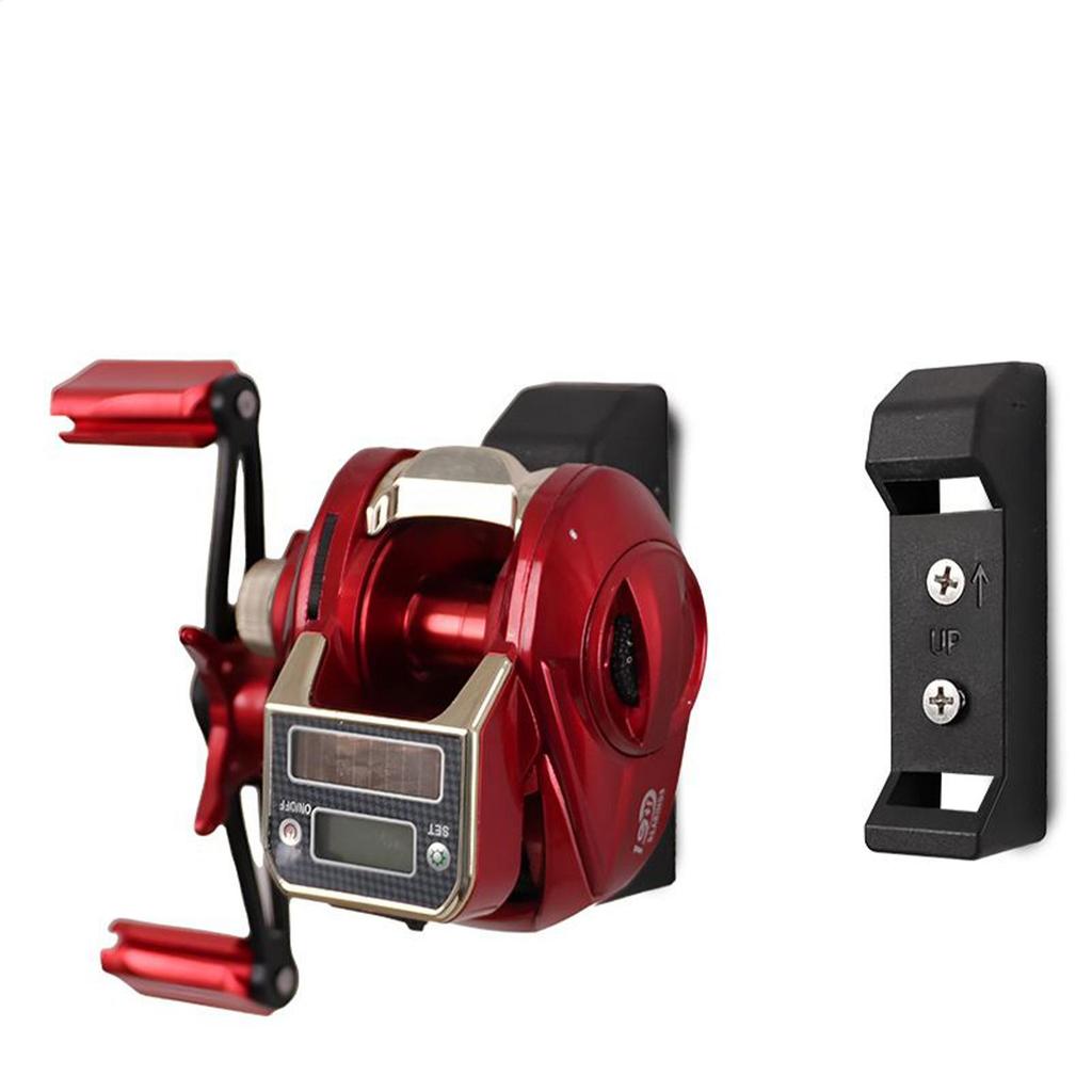 Fishing Reel Holder Reel Storage Wall Mount Rack Holder Display Stand With Screws Fishing Accessories Fish Gear Equipment