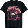 Japanese Scenery Culture Graphic Sakura Cherry Blossom Tree T-Shirt