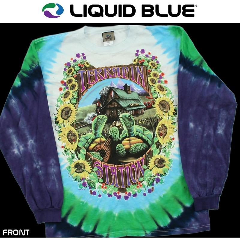 Liquid Blue Men's Grateful Dead Terrapin Station Long Sleeve T-Shirt