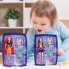 Modische Plastikpuppenfiguren-Sammlung mit einzigartigen stilvollen Outfits und farbenfrohen Frisuren Perfektes Geschenk für Kinder zum und Kreativsein