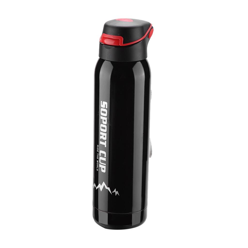 500ml Stainless Steel Bottle Vacuum Insulated Straw Cup Mug Sport Water Bottle Travel Outdoor Vacuum Mugs
