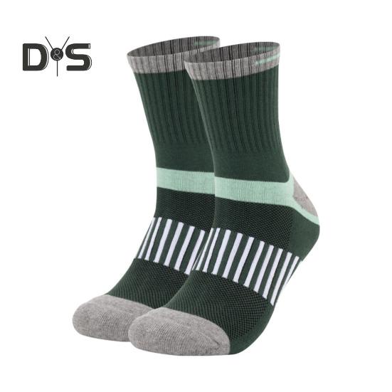 

Теплые детские лыжные носки из хлопка, термоноски, зимние спортивные гольфы для мальчиков и девочек, катание на коньках и лыжах зелёный