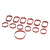 For M57 6X33mm Auto Replacement Parts Swirl Blanks Flaps Repair Delete Kit with Intake Gaskets Key Blanks