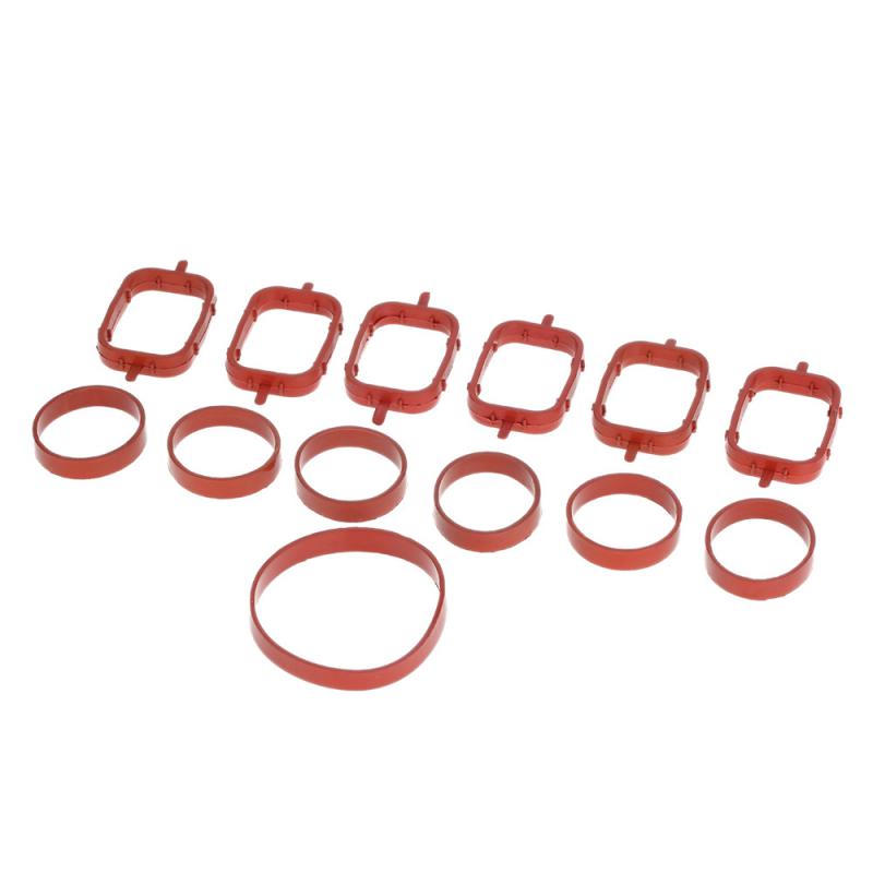 For M57 6X33mm Auto Replacement Parts Swirl Blanks Flaps Repair Delete Kit with Intake Gaskets Key Blanks