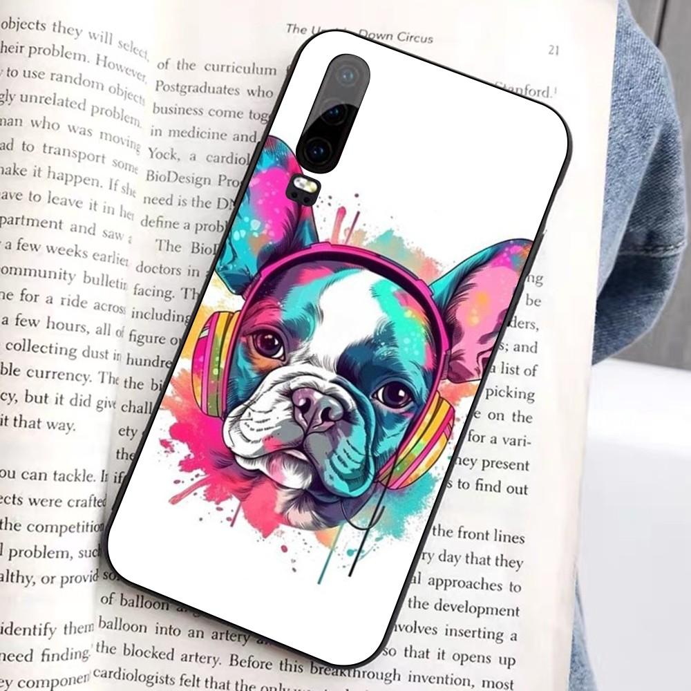 French Bulldog Dog Pug Phone Case For Huawei Honor 10 Lite 9 20 7A 9X 30 50 60 70 Pro Plus Soft Silicone Cover