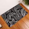 Elegant Persian Ornamental Paisley Buta Pattern Doormat For Luxurious Home Decor