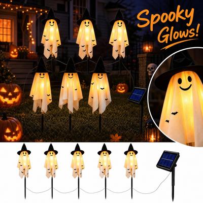 Halloween Decoration Lights - Cute Halloween Ground Stake Lights for Outdoor Yard Garden