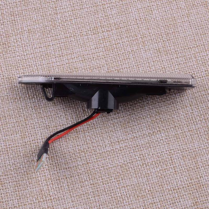 1 Pair Clear LED Side Marker Blinker Light Turn Signal Lamp 12V fit for Jaguar X-Type 2002-2009