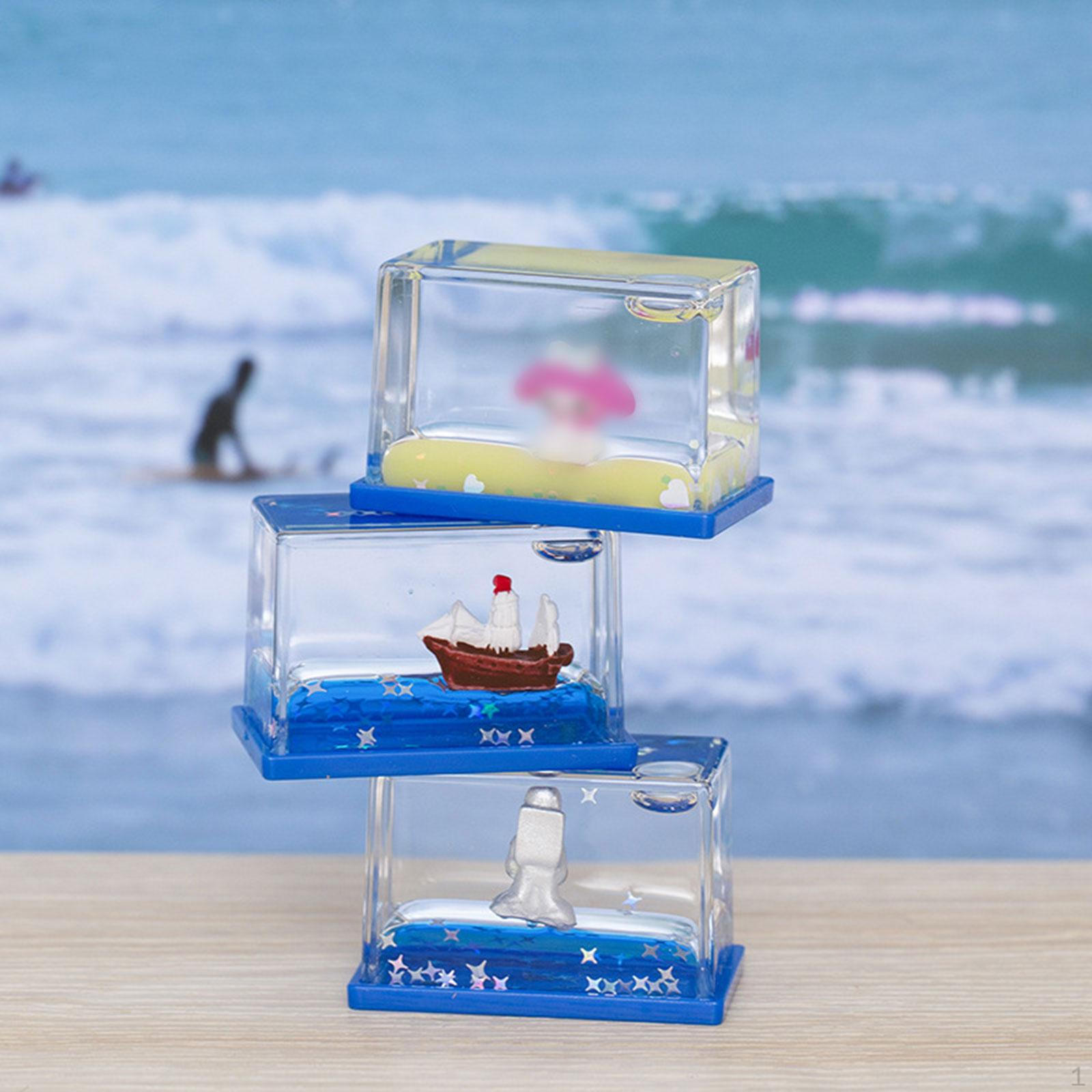 

Акрилова рідина рідкий декор іграшка креативний подарунок ніжний орнамент, прикраса столу для Sailboat