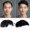 Invisible Head Top Replacement Blocks Clip In Hair Toppers Wigs with Bangs  for Baldness