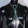 Body Chain With Waterdrop Shape For Men And Women Summer 2024 Fashion Accessory