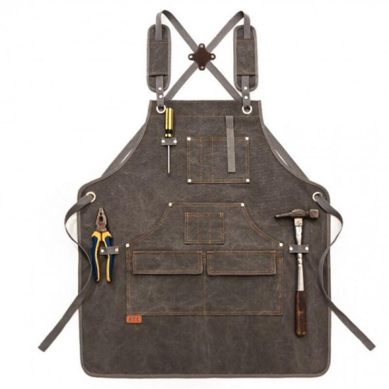 Thick apron for canvas work