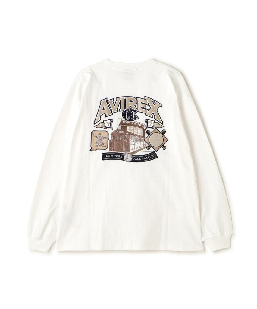 AVIREX ARCHIVE T-SHIRT XL white 783-5130016