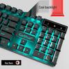 Stummes kabelgebundenes Tastatur- und Mausset mit mechanischem Gefühl für PC/Laptop-Gaming - 3-teiliges Esports-Peripheriegerät.