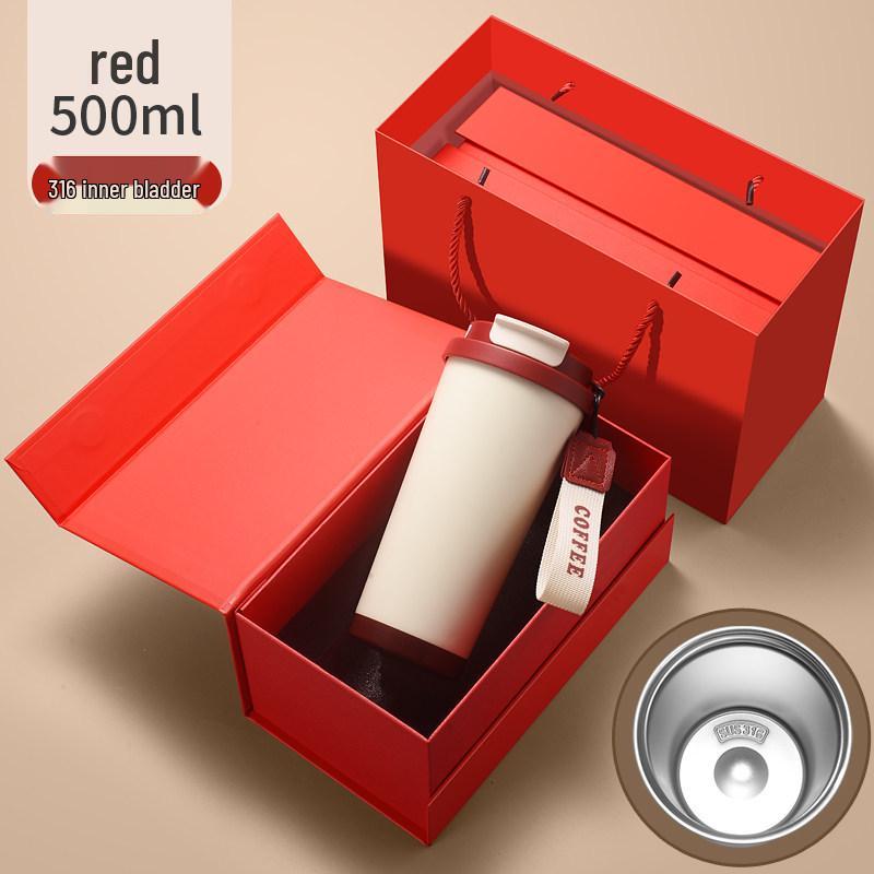 Custom Logo Stainless Steel Insulated Coffee Cup - Corporate Meeting Souvenir & Business Gift