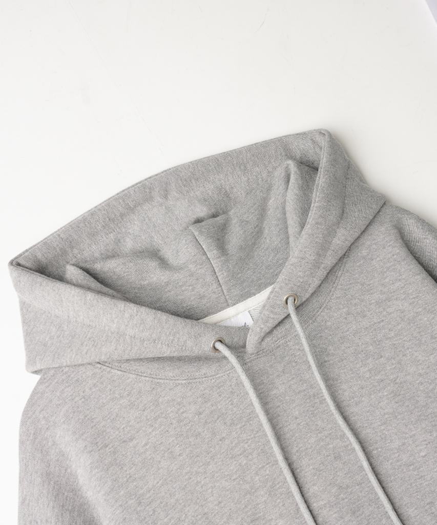 Plain Essential Hood Grey Kjhd2674