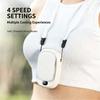 Summer 2026 Portable Neck Fan, Wearable Clip-on Bladeless USB Rechargeable, High Power Personal Cooling for Outdoor