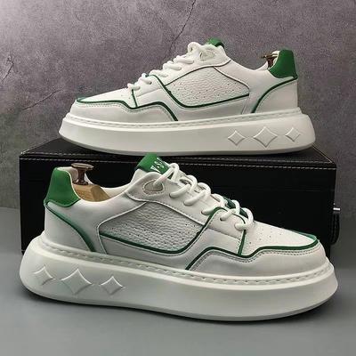 Men's Sports Shoes Thick Fashion Casual Running Shoes Men's 2024 New Non-leather Casual Shoes Tenis Masculinos Originais Size 44