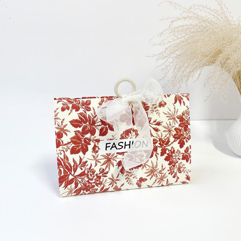 Silk Scarf Gift Set with Tote and Gift Box - Perfect for Weddings, Customizable with Logo