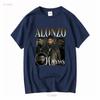 Training Day Denzel Washington Alonzo Harris Maglietta Film Cotone Nero vintage Lavata moda Leggermente grafica Alla moda Casual