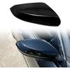 Tampa da Capa do Espelho Retrovisor Lateral do Passageiro Direito Priprilod Compatível Com Honda Civic 2016 2017 2018 2019 2020 2021 Preto Brilhante #76201-TBA-A11ZF