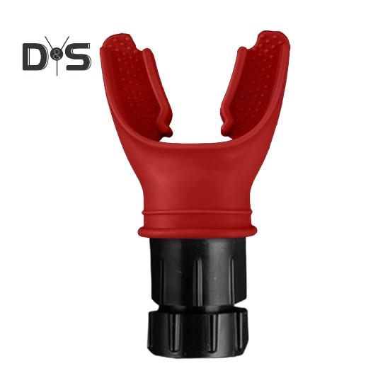 

Дыхательный тренажер Портативный дыхательный тренажер для мышц Регулируемое сопротивление Устройство для тренировки оральных мышц для бега Ежедневные фитнес-тренировки красный