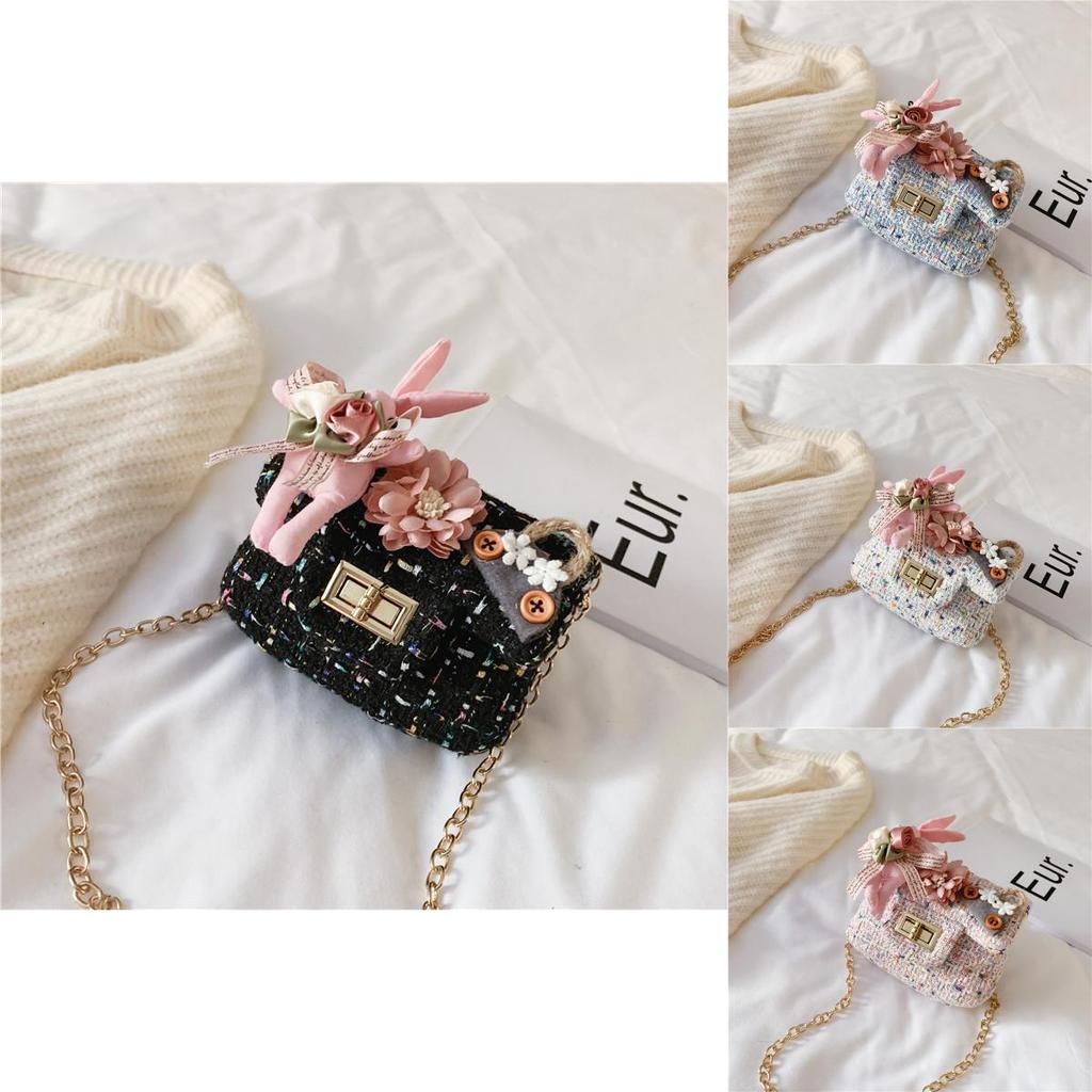 Adorable Rabbit Pearl Shoulder Bag For Kids With Cute Animal Design In Fun Colors