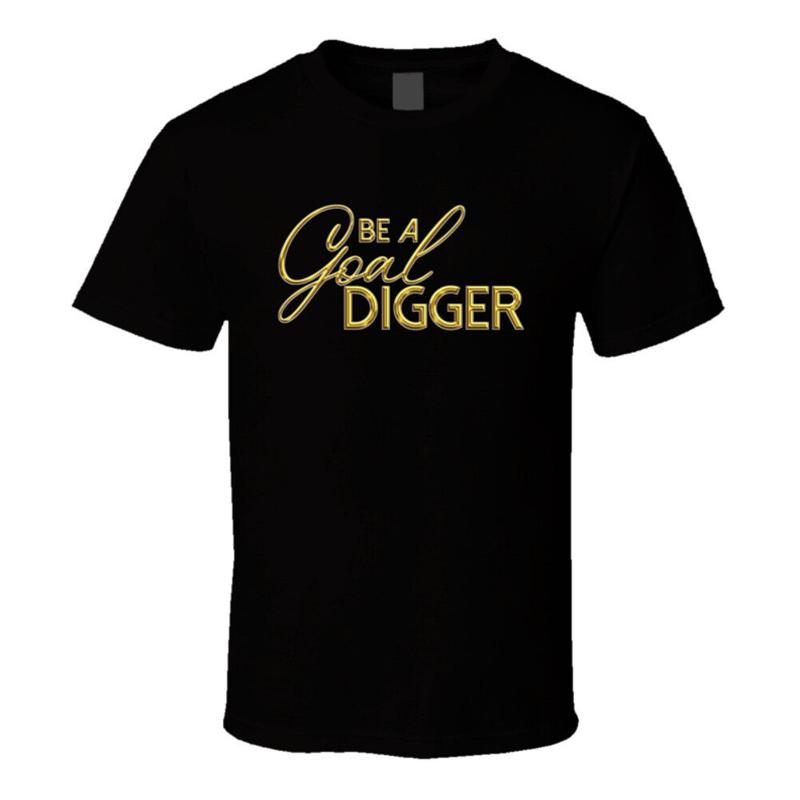 Be A Goal Digger Motivational T Shirt S разноцветный