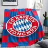 1pc FC Bayern Munich Print Flannel Blanket, High Quality Comfortable for All Seasons, Home Decor, Warmth and Comfort, Perfect for Christmas Gifts46